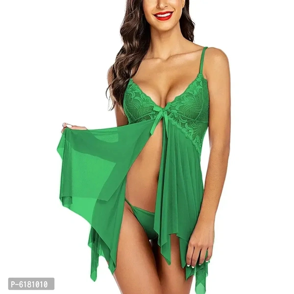 LPL Womens Self Design Babydoll