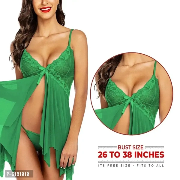 LPL Womens Self Design Babydoll