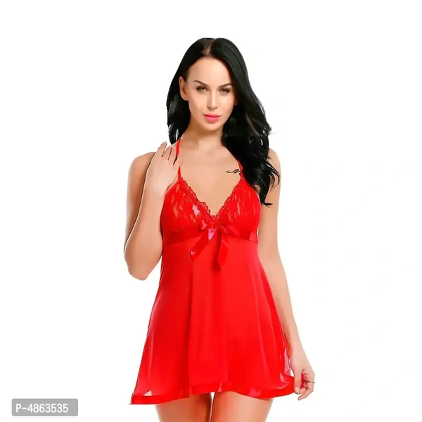 Sexy Nightwear Baby Doll Dresses With Panty
