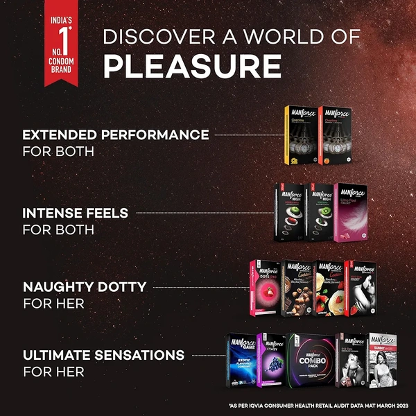 Manforce Overtime Orange Flavoured Condoms for Men| 3-in-1 Ribbed, Contoured, & Dotted for Extra Stimulation| Long-Lasting Pleasure | India’s No. 1* Condom Brand| Lubricated Latex Condoms| 10pcs