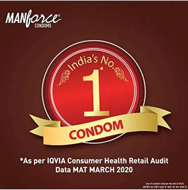 Manforce Condoms - Chocolate (3 in 1), 10 Pieces Carton