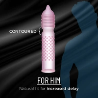 KamaSutra Orgasmax+ Condoms for Men & Women, Dotted and Ribbed for Her Pleasure, Delay Lubricant & Contoured for His Pleasure, Clear, 10 Count