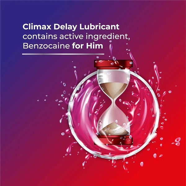 Skore Duo Max - Premium Condoms for Him & Her with Disposal Pouches | Performa Lubricant for Long Lasting Climax Delay | Suitable for use with lubes & toys- 1 Pack (10 pieces)
