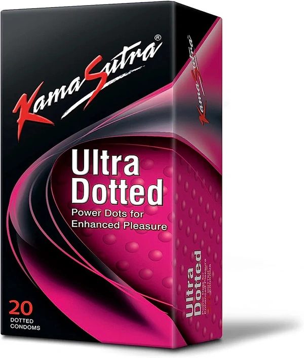 KamaSutra Ultra Dotted Condoms for men - 20 count