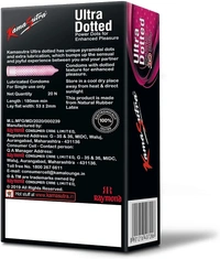 KamaSutra Ultra Dotted Condoms for men - 20 count