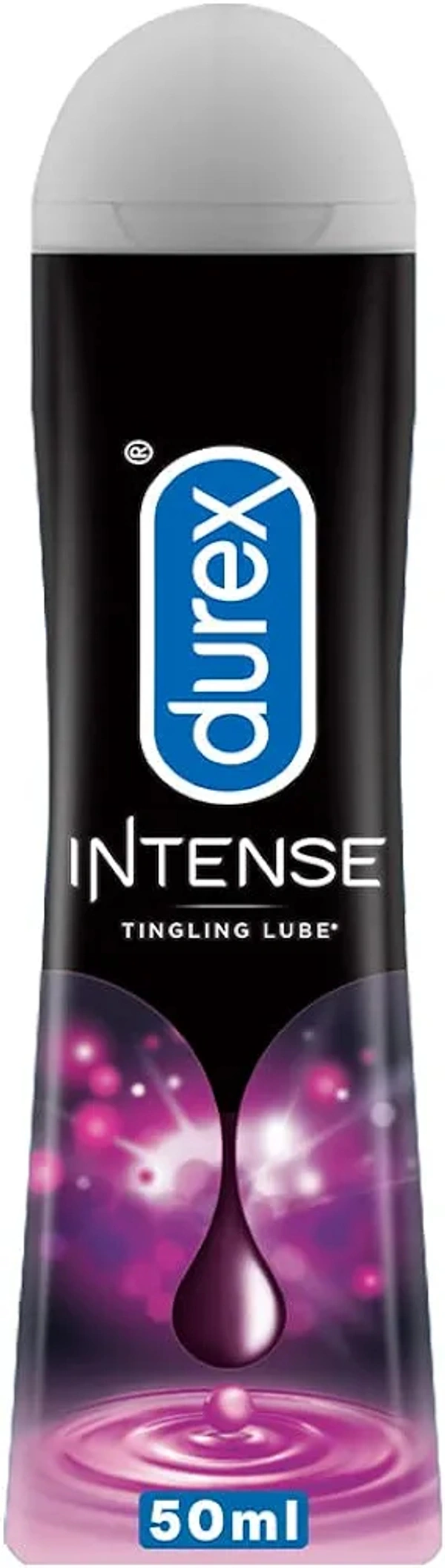 Durex Lube Intense Lubricant Gel For Men & Women - 50ml | Water Based Lube
