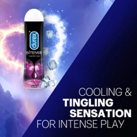 Durex Lube Intense Lubricant Gel For Men & Women - 50ml | Water Based Lube