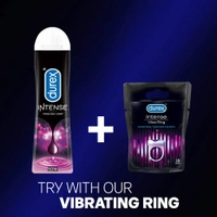 Durex Lube Intense Lubricant Gel For Men & Women - 50ml | Water Based Lube