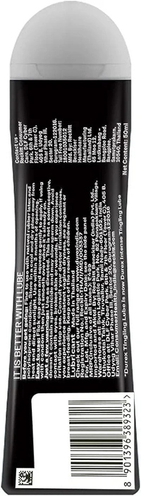 Durex Lube Intense Lubricant Gel For Men & Women - 50ml | Water Based Lube