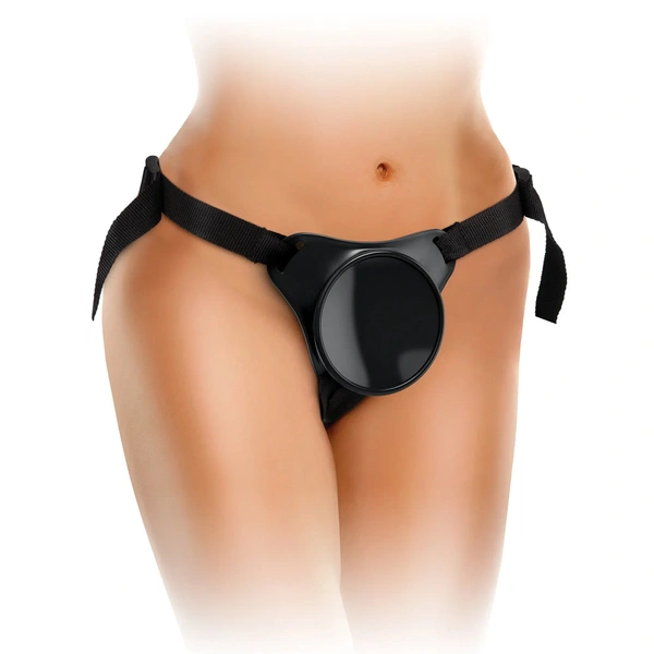 King Cock Elite Beginner's Silicone Body Dock Harness & 6" Dildo Kit - Free Shipping