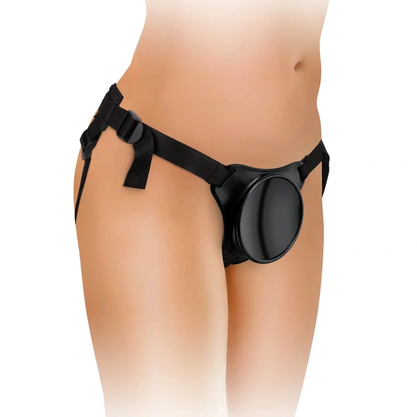 King Cock Elite Beginner's Silicone Body Dock Harness & 6" Dildo Kit - Free Shipping