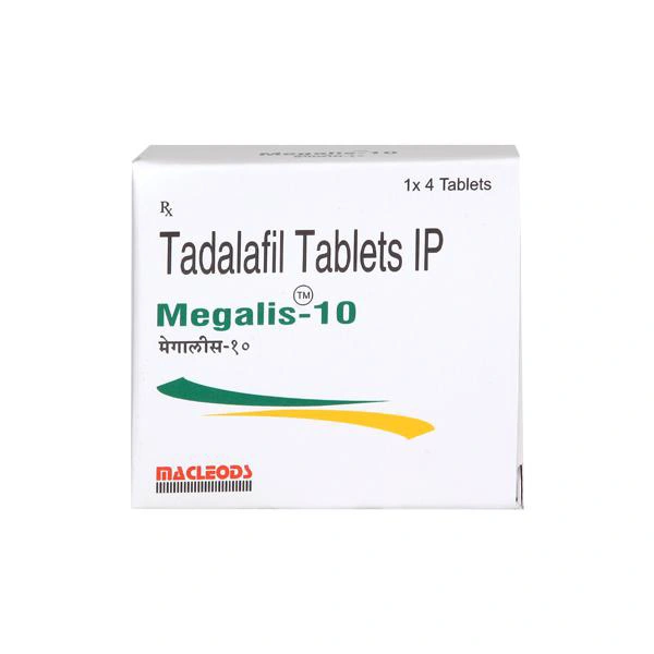 Megalis 10mg Tablet 4'S