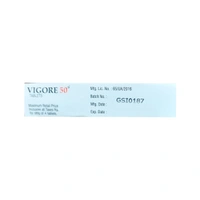Vigore 50 RED Tablet 4'S