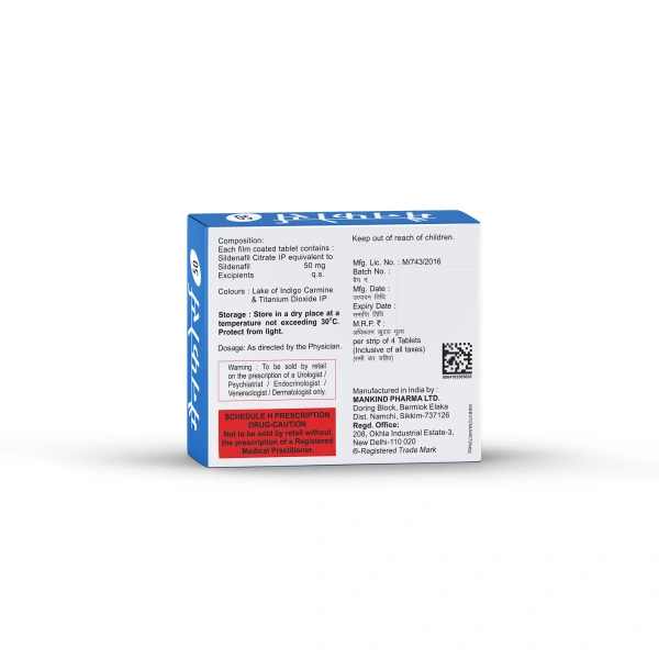 Manforce-50 - Strip of 9 Tablets