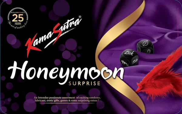 Kamasutra Honeymoon Surprise Pack Condoms 21's