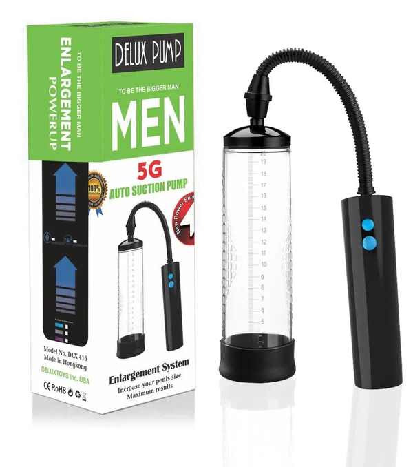 5G DELUXE PENIS ENLARGEMENT PUMP - RECHARGEABLE AUTO - Non Returnable