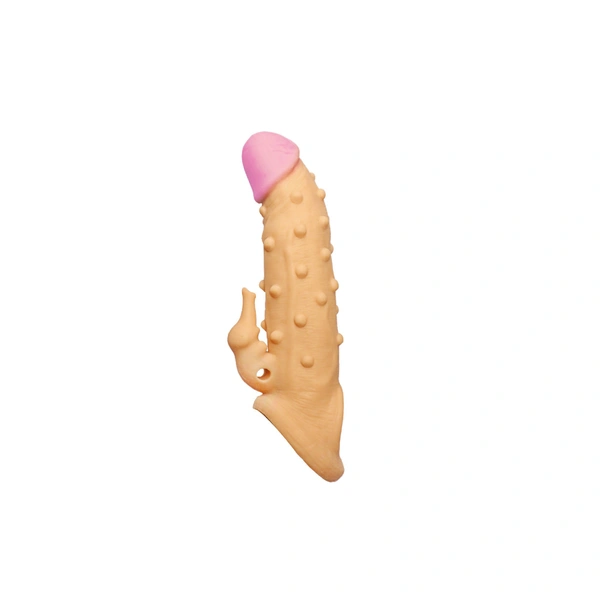 Dragon Big Size Vibrating Realistic Penis Sleeve Condom For Men