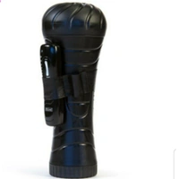 7 Speed Pussy Vibration Real Feel Masturbation Toy For Male - Black, Free Delivery, Non Returnable