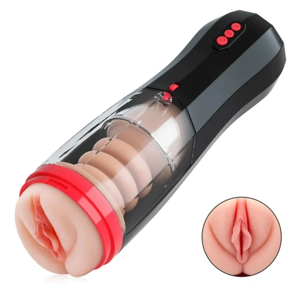 New Pretty Love Ozzy Thrusting Up Down Vagina Masturbator For Male - Free Delivery, Non Returnable