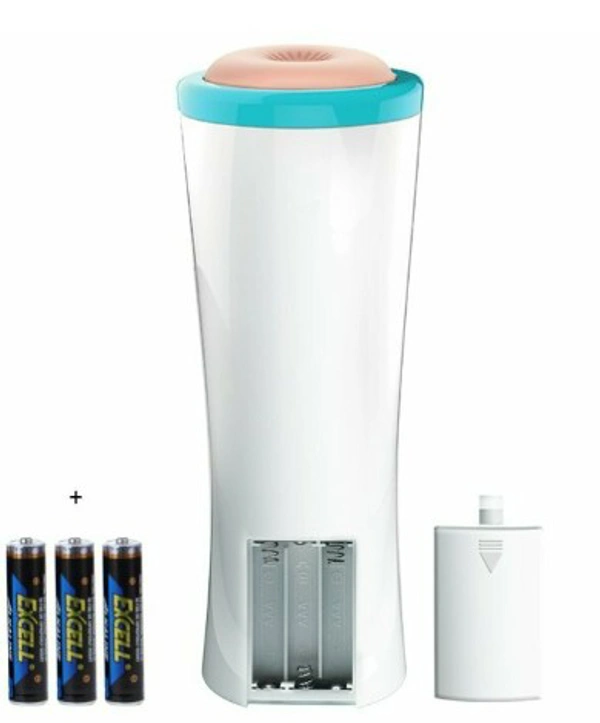 Pretty Love Aby Anus Automatic Thursting Masturbator For Men - White, Free Delivery, Non Returnable