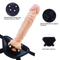 10.2 Inches Large Strap On Solid Penis Dildo Flesh - Free Shipping, Non Returnable, Silicon