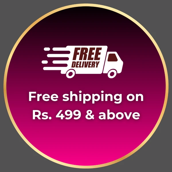 Free shipping on Rs.499 & above 