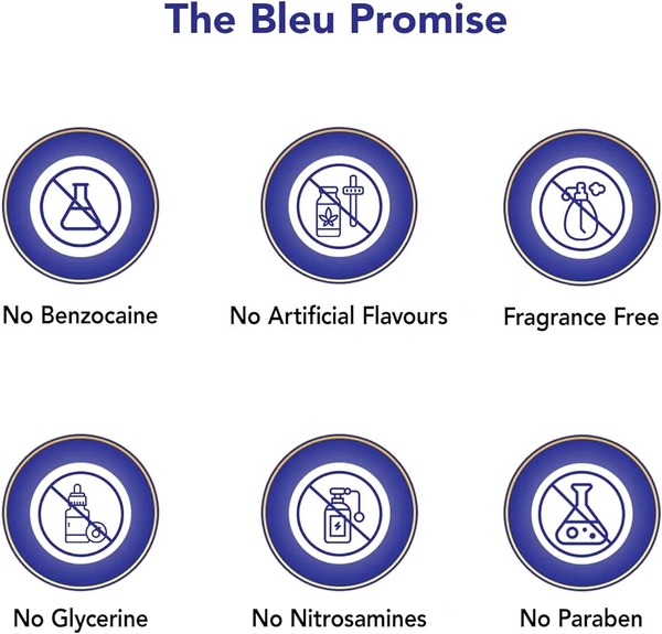 Bleu Ultra Thin Condoms for Men - 8 Count | Vegan, Toxin Free & 100% Natural Latex for Extra Sensitive Skin, Reduced Itchiness & Irritation