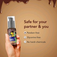 Bleu Bliss Chocolate Flavored Intimate Lubricant Gel for Men & Women – 50 ml | Water Based Lube | Compatible with Condoms & Toys