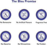 Bleu Spiral Toxin Free Condoms for Men - Unique Shaped head (first in India) for enhanced stimulation, improved experience, vegan & odourless , Pack of 2 (16 Count)