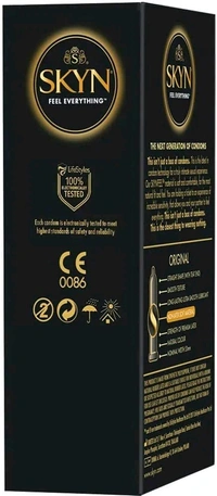 Skyn Original Condoms for Men- 10 count | Feel Everything | Latex Free