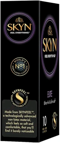 SKYN® Elite ultra thin and ultra soft premium men condom- Pack of 6 condoms