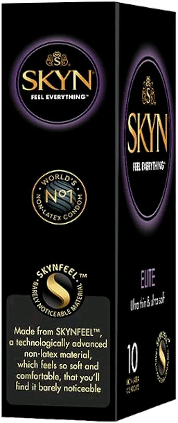 SKYN® Elite ultra thin and ultra soft premium men condom- Pack of 6 condoms