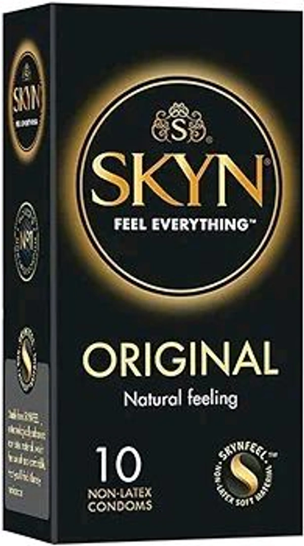 Skyn Original Condoms for Men- 3 count | Feel Everything | Latex Free