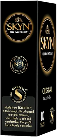 Skyn Original Condoms for Men- 3 count | Feel Everything | Latex Free