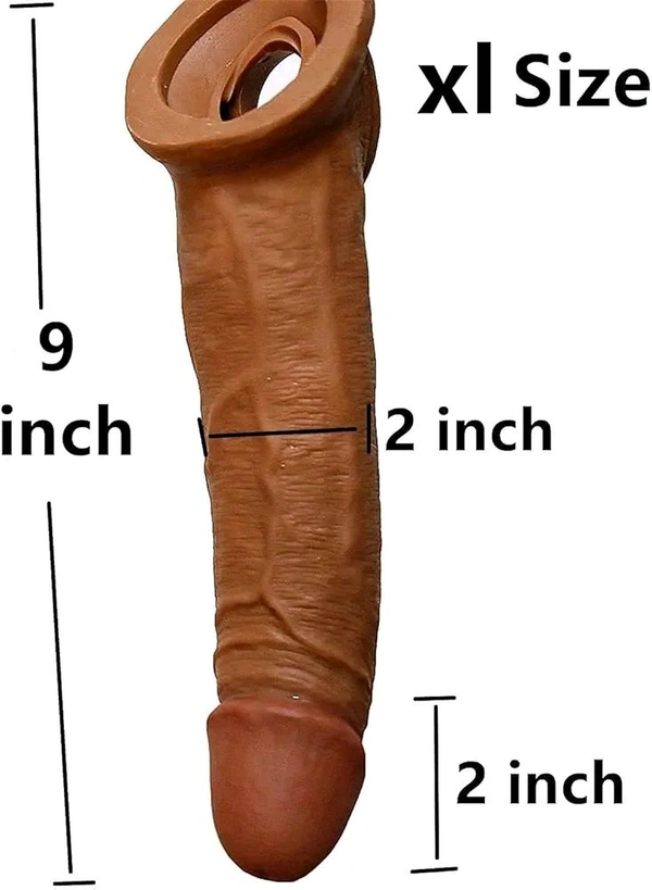 Imbtameez 8inch Premium Jumbo Dragon Silicon Condom  - Free Delivery, This item is non returnable, Silicon
