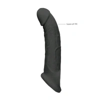 Imbtameez  8inch Premium Black Silicon Condom  - Free Delivery, This item is non returnable, Silicon