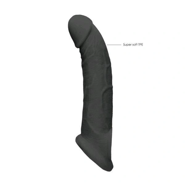 Imbtameez  8inch Premium Black Silicon Condom  - Free Delivery, This item is non returnable, Silicon