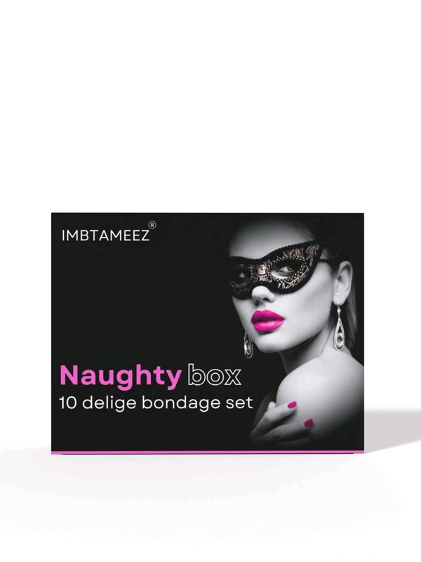 Imbtameez Naughty Box 10 Delige Bondage Set  - Lavender Rose