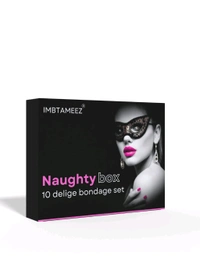 Imbtameez Naughty Box 10 Delige Bondage Set  - Lavender Rose