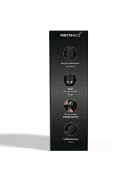 X-Body Massager For Waterproof Vibrate Rechargeable  - Black