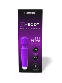 X-Body Massager For Waterproof Vibrate Rechargeable  - Pink Flamingo