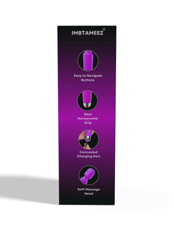 X-Body Massager For Waterproof Vibrate Rechargeable  - Pink Flamingo