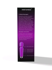 X-Body Massager For Waterproof Vibrate Rechargeable  - Pink Flamingo