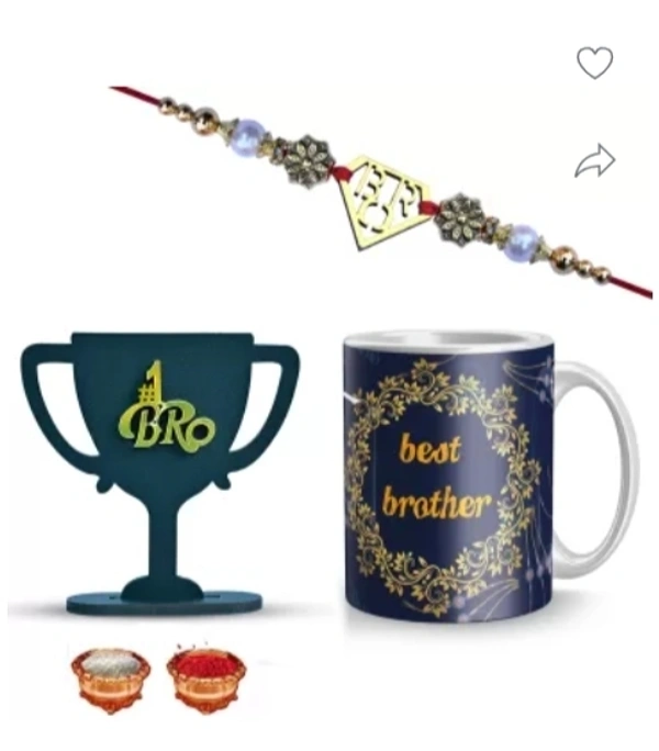1Rakhi &Gift Roli,Chawal