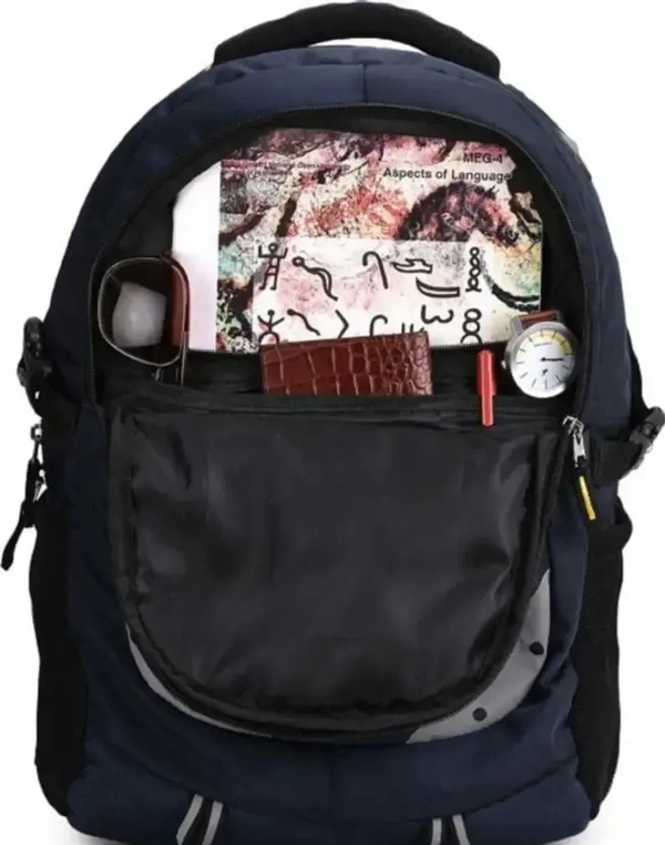 Parjuar Large 35 L Laptop Backpack Spacy unisex backpack and reflective strip (Blue)
