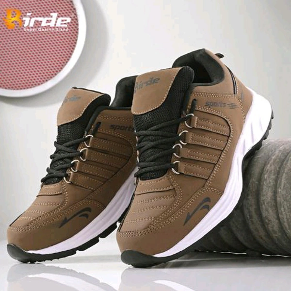 Bride BIRDE Stylish Comfortable Walking Wear Sports Shoe For Men's - Brown, IND 8