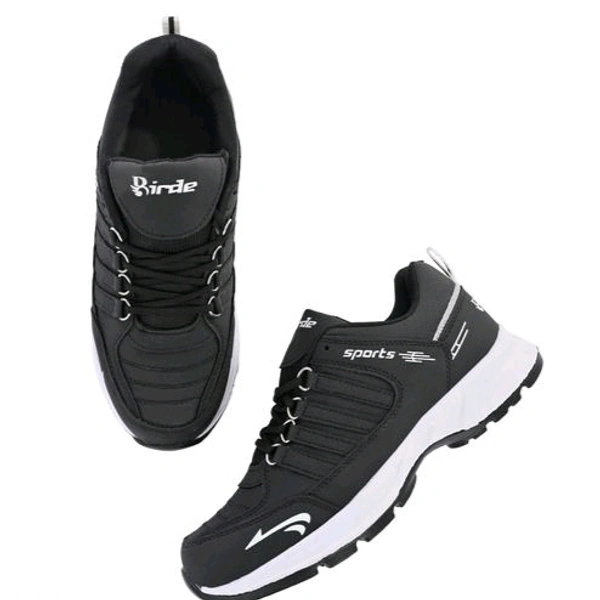 Bride BIRDE Stylish Comfortable Walking Wear Sports Shoe For Men's - Black, IND 10