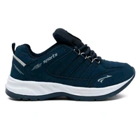 Asian  ASIAN Men's COSCO Navy Sports Running Walking & Gym LIghtWeight Stylish Shoes for Boys & Men - Navy Blue, IND 8