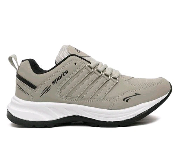 Asian  ASIAN Men's COSCO Grey Sports Running Walking & Gym LIghtWeight Stylish Shoes for Boys & Men - Cameo, IND 7