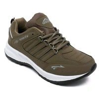 Asian  ASIAN Men's COSCO Brown Sports Running Walking & Gym LIghtWeight Stylish Shoes for Boys & Men - Brown, IND 6